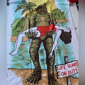 Super 7 creature of the black lagoon towel NWT 2019